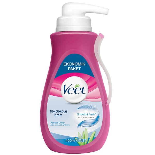 Veet Tüy Dökücü Krem Hassas Ciltler Ekonomik Boy 400 ml