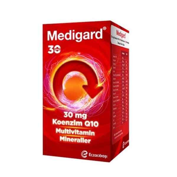 Medigard Vitamin Mineral COQ10 30 Tablet