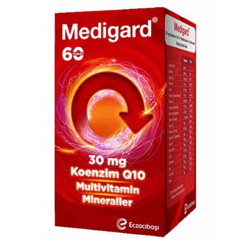 Medigard Vitamin Mineral COQ10 60 Tablet