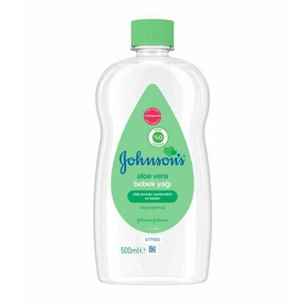 Johnsons Baby Oil Aloe Vera Bebe Yağı 500 ml