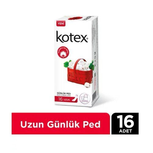 Kotex Anydays Günlük Ped Uzun 16li