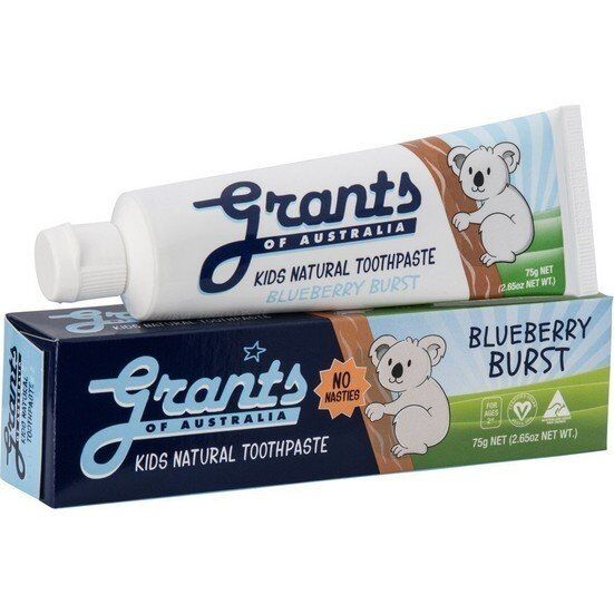 Grants Blueberry Burst 75 gr Çocuklar İçin Diş Macunu