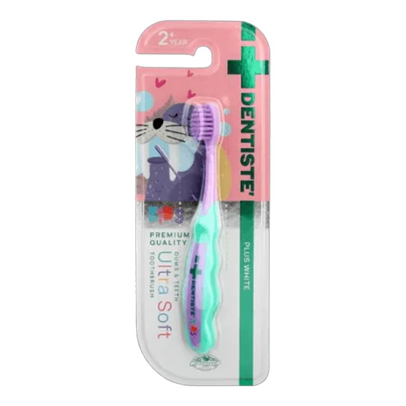 Dentiste Kids Ultra Soft Diş Fırçası +2 Yaş -Yeşil-Mor