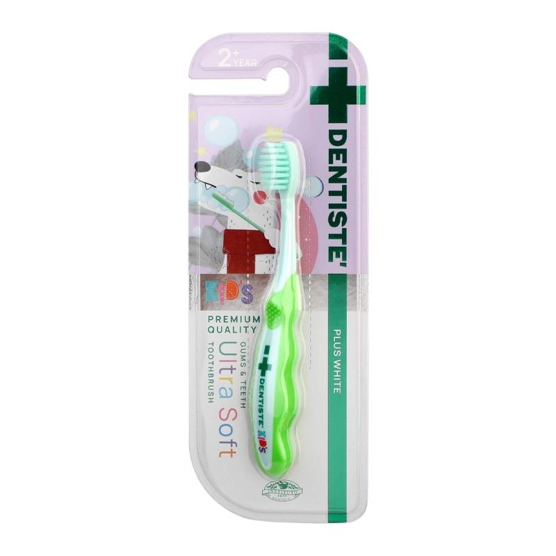 Dentiste Kids Ultra Soft Diş Fırçası +2 Yaş - Yeşil-Turkuaz