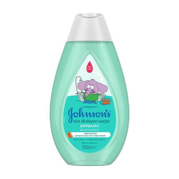 Johnsons Baby Kral Şakir Söz Dinleyen Saçlar Kolay Tarama Şampuan 500 ml