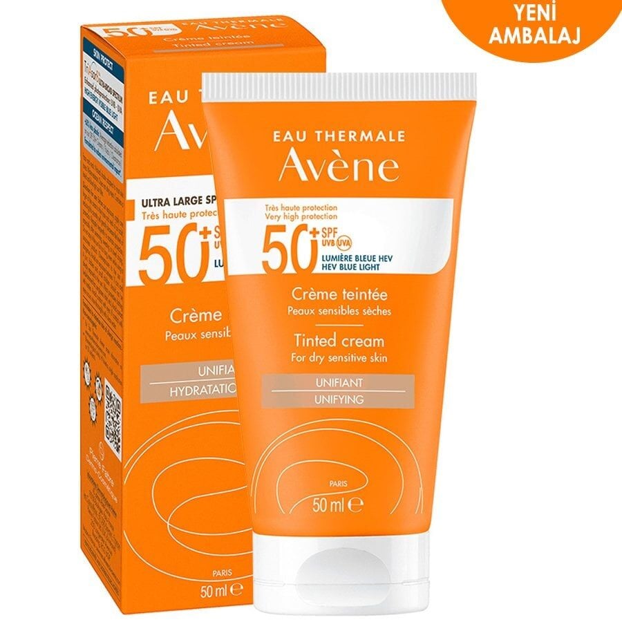 Avene Creme Teintee SPF 50 Renkli Güneş Kremi Tinted