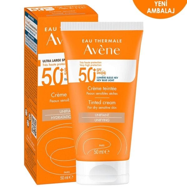 Avene Creme Teintee SPF 50 Renkli Güneş Kremi Tinted