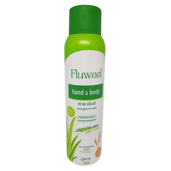 Fluweel Aloe Vera Sprey Krem 150 ml