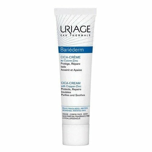 Uriage Bariederm Cica Cream Cu Zn Yüzeysel Yara ve Cilt Problemlerini Onarıcı Krem 40 ml