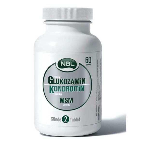 NBL Glucosamine Chondroitin MSM 60 Tablet