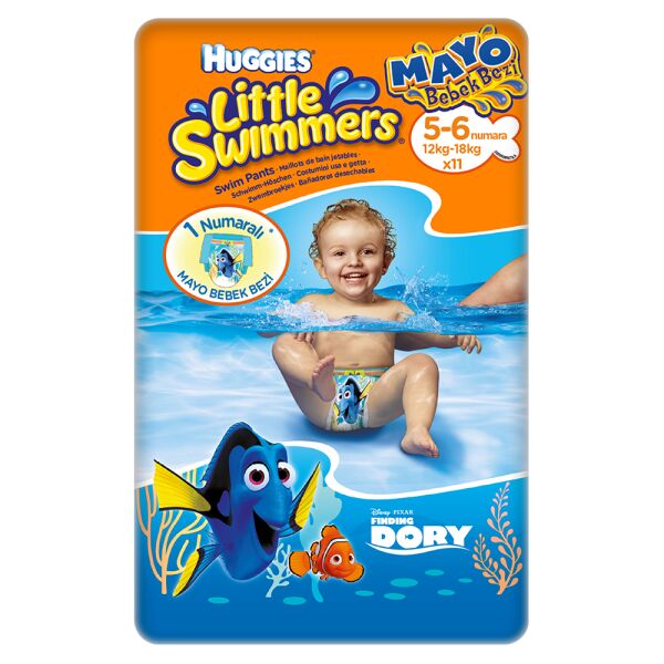 Huggies Mayo Havuz Bezi 12-18 kg No:5-6