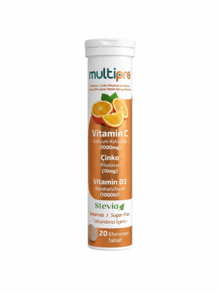 Multipro Vitamin C 20 Effervesan Tablet