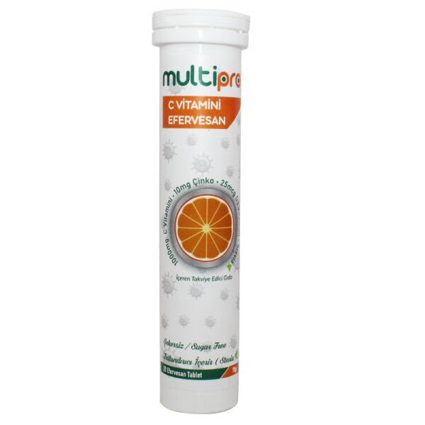Multipro Vitamin C 20 Effervesan Tablet