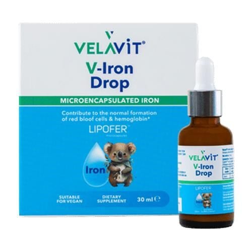 Velavit V-Iron Drop Demir İçeren Damla 30 ml