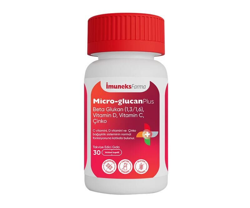 imuneks Micro-glucan Plus 30 Kapsül