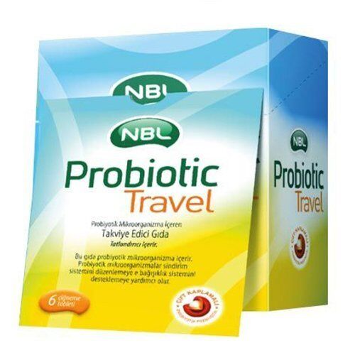 Nbl Probiotic Travel 6 Tablet (Seyahat Edenlere Özel)
