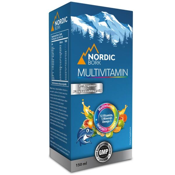 Nordic Bork Multivitamin Şurup 150 ml