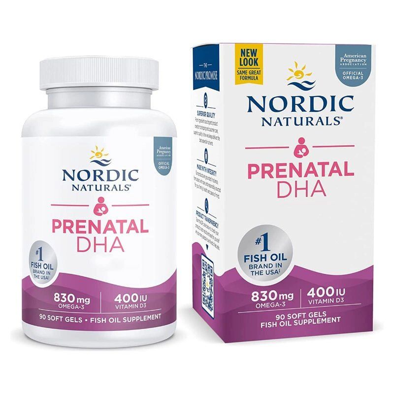 Nordic Naturals Prenatal DHA Omega-3 90 Kapsül