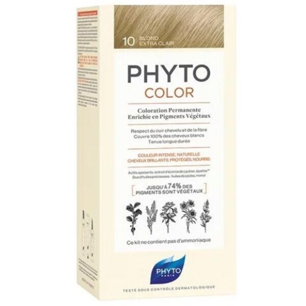 Phyto Color Saç Boyası 10 - Çok Açık Sarı