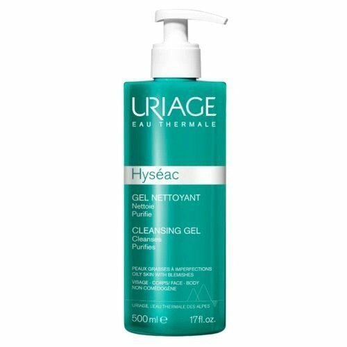 Uriage Hyseac Cleansing Gel 500 ml