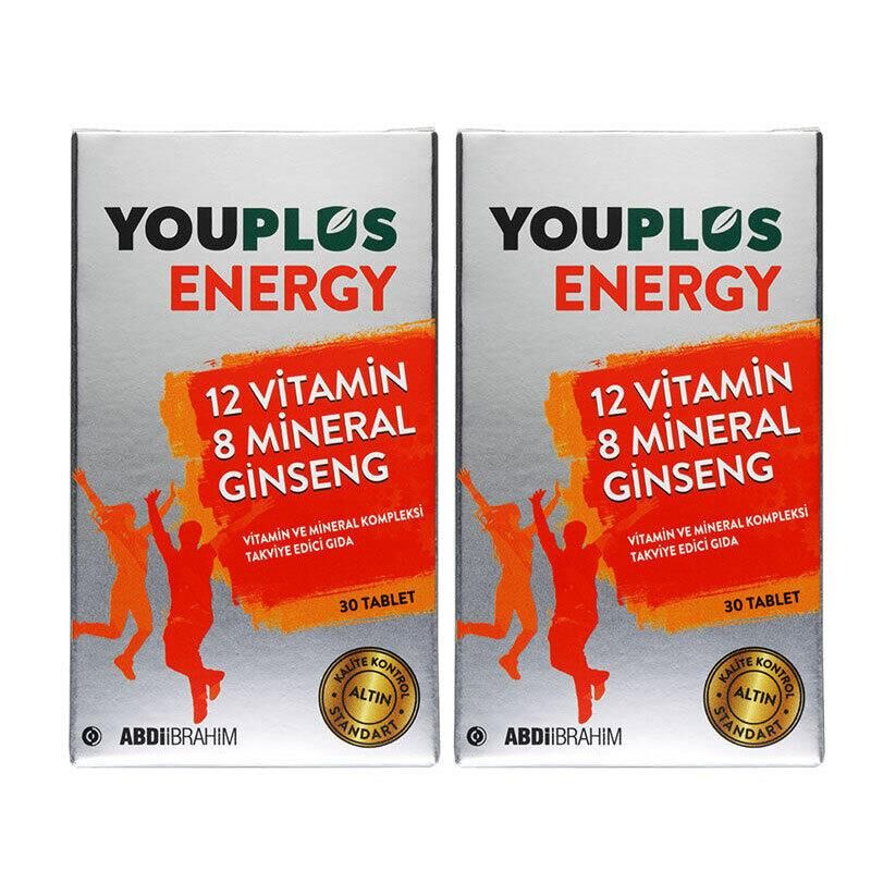 Youplus Energy 30 Tablet 2li Paket