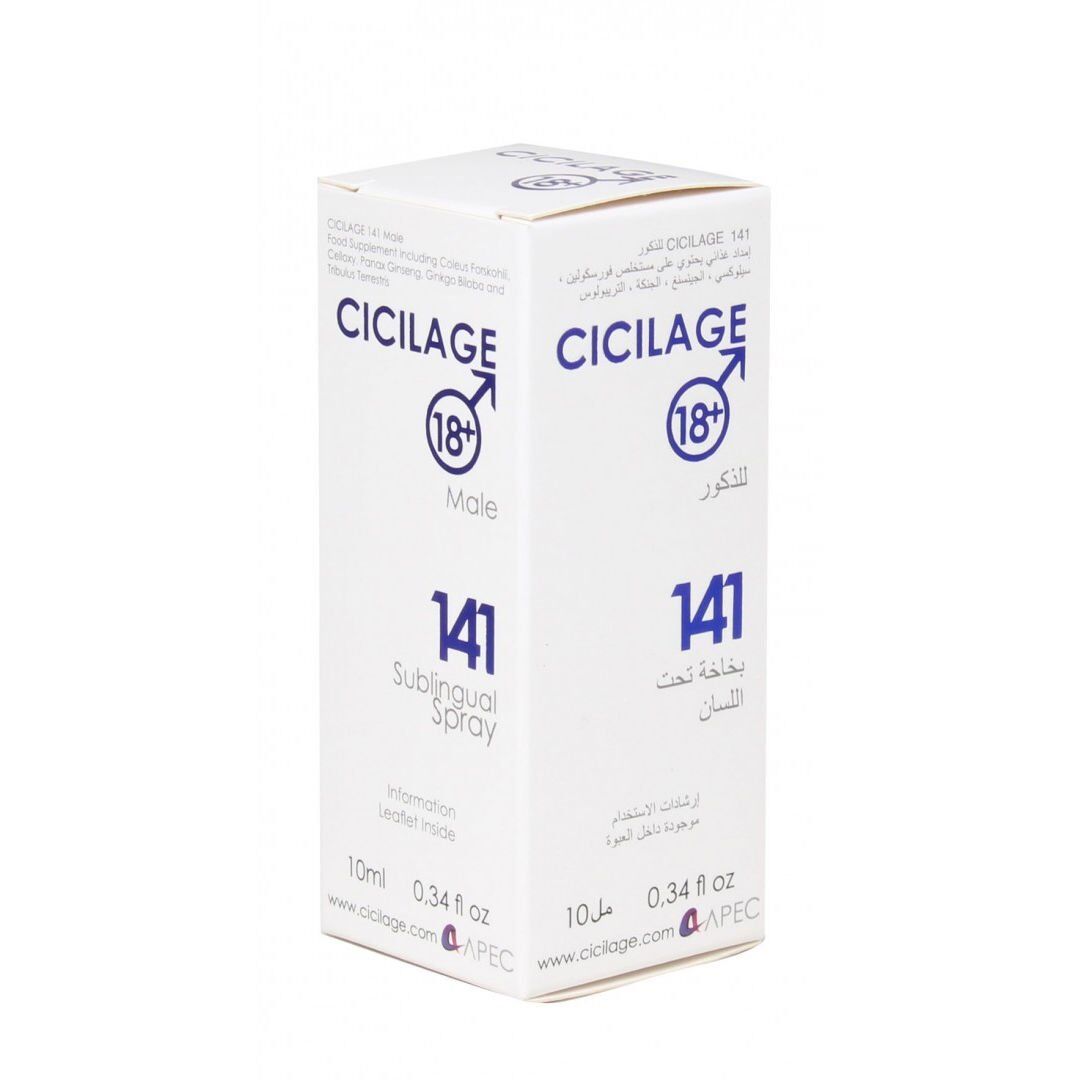 Cicilage 141 Male Dilaltı Spreyi 10 ml