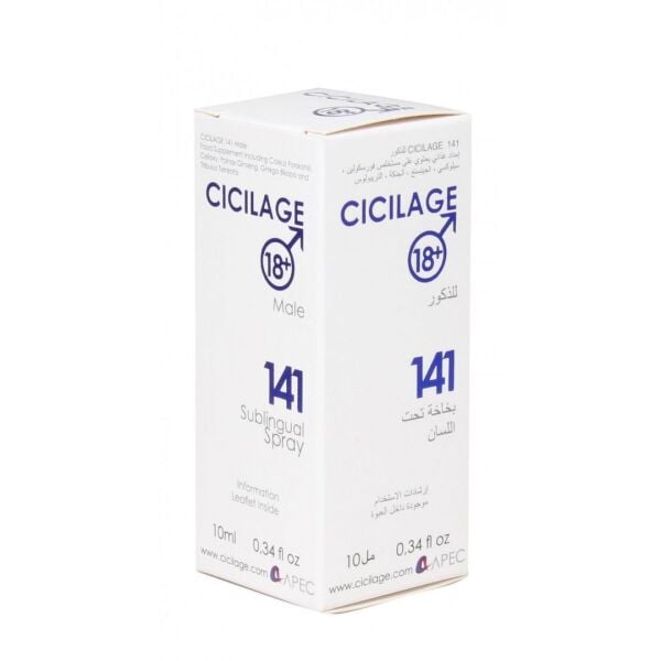 Cicilage 141 Male Dilaltı Spreyi 10 ml