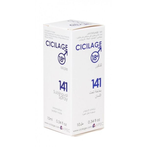Cicilage 141 Male Dilaltı Spreyi 10 ml