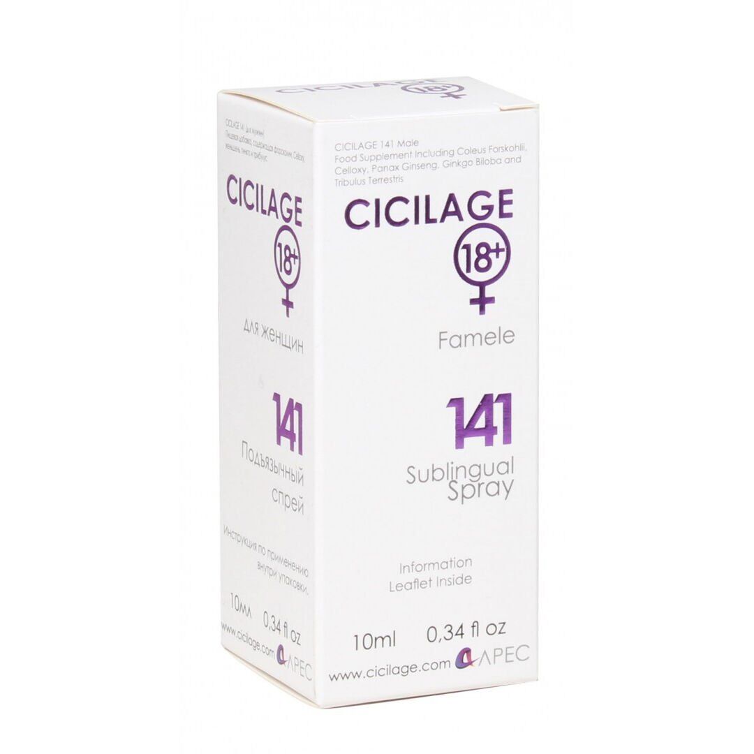 Cicilage 141 Female Dilaltı Spreyi 10 ML