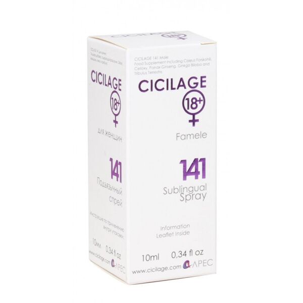 Cicilage 141 Female Dilaltı Spreyi 10 ML