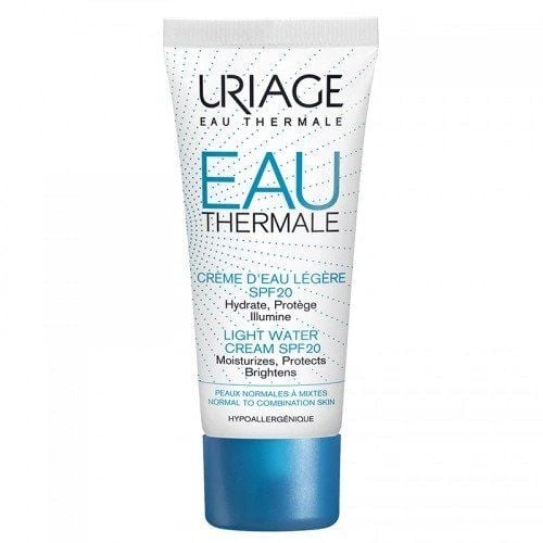Uriage Eau Thermale Light Water Cream SPF20 40 ml - Hafif Su Bazlı Nemlendirici Krem