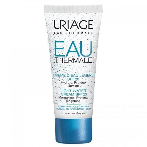 Uriage Eau Thermale Light Water Cream SPF20 40 ml - Hafif Su Bazlı Nemlendirici Krem