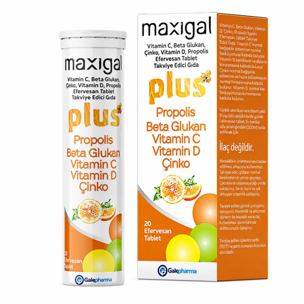 Maxigal 20 Efervesan Tablet