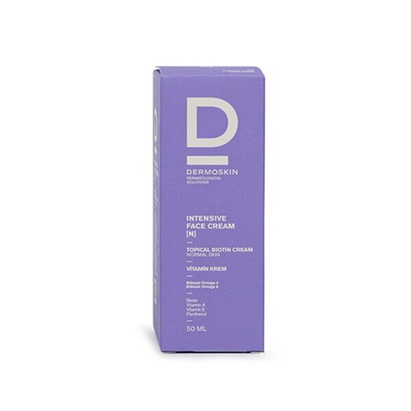 Dermoskin Intensive Face Cream N Topical Biotin Cream (Normal Ciltler) 50 ml