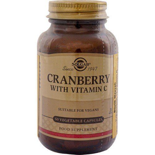 Solgar Cranberry with Vitamin C 60 Kapsül