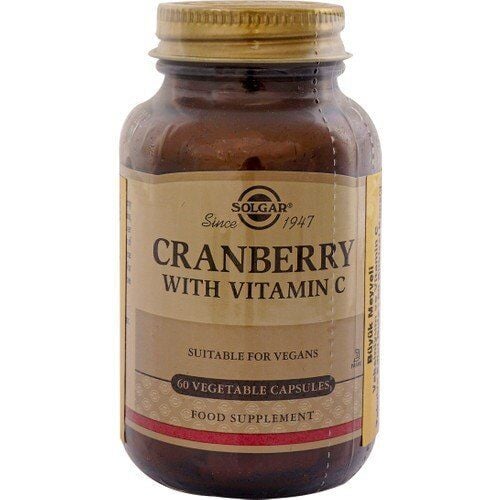 Solgar Cranberry with Vitamin C 60 Kapsül