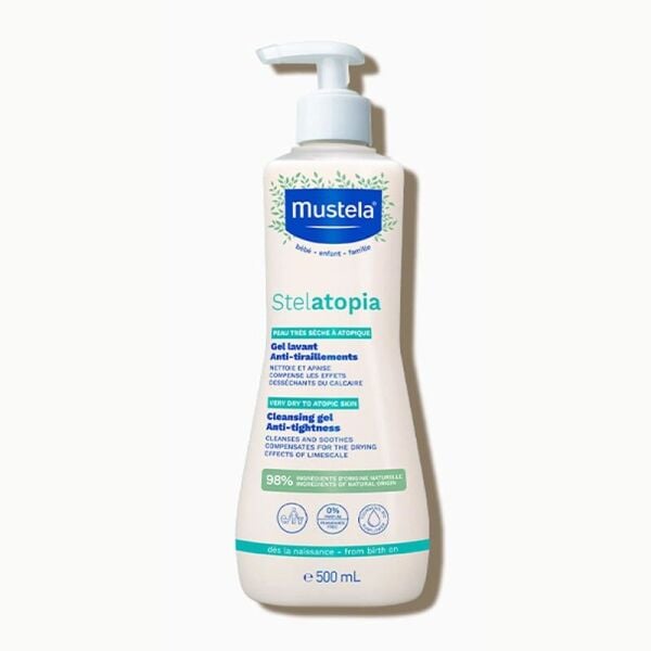 Mustela Stelatopia Cleansing Gel 500 ml Yeni