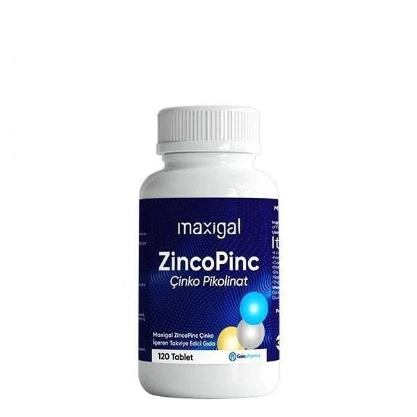 Maxigal Zincopinc Çinko Vitamin 15 mg 120 Tablet