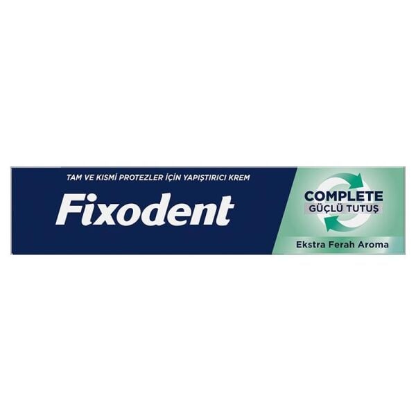 Fixodent Diş Protez Yapıştırıcı Krem Complete Ekstra Ferah 47 gr