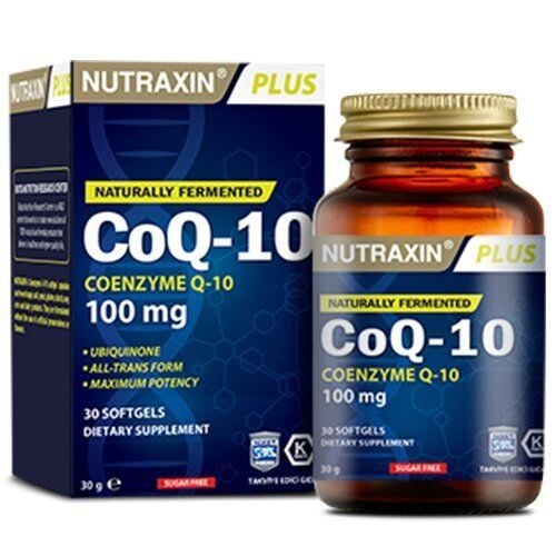Nutraxin Co Q10 Koenzim Q10 30 Jelatin Kapsül