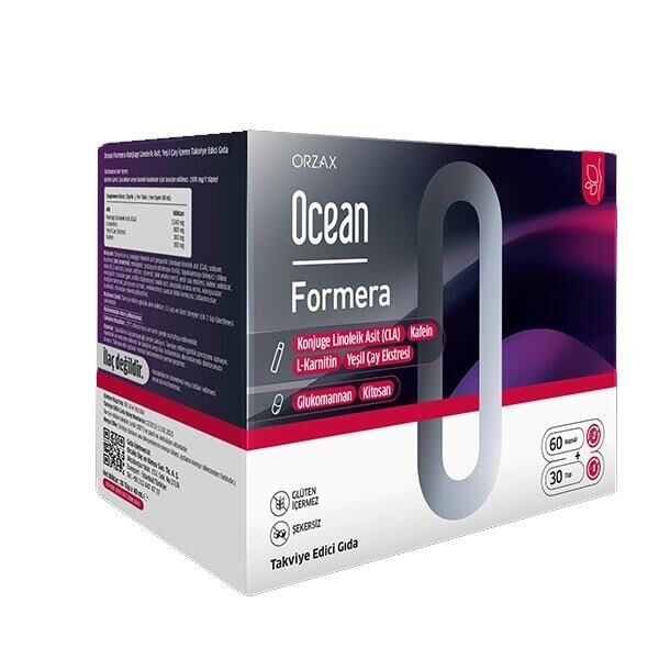 Ocean Formera L-Karnitin 30 Tüp + Glukomannan 60 Kapsül