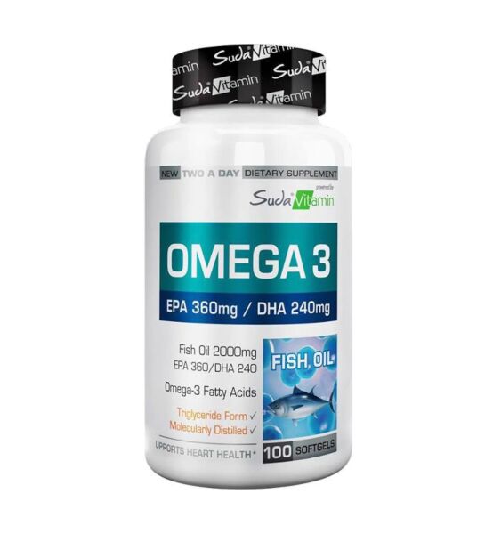 Suda Vitamin Omega-3 100 Softgels