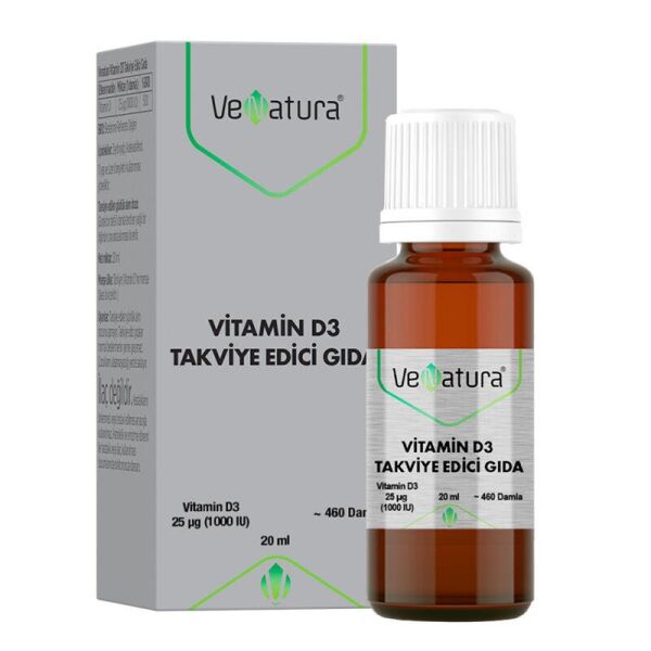 Venatura D3 1000IU Damla 20 ml