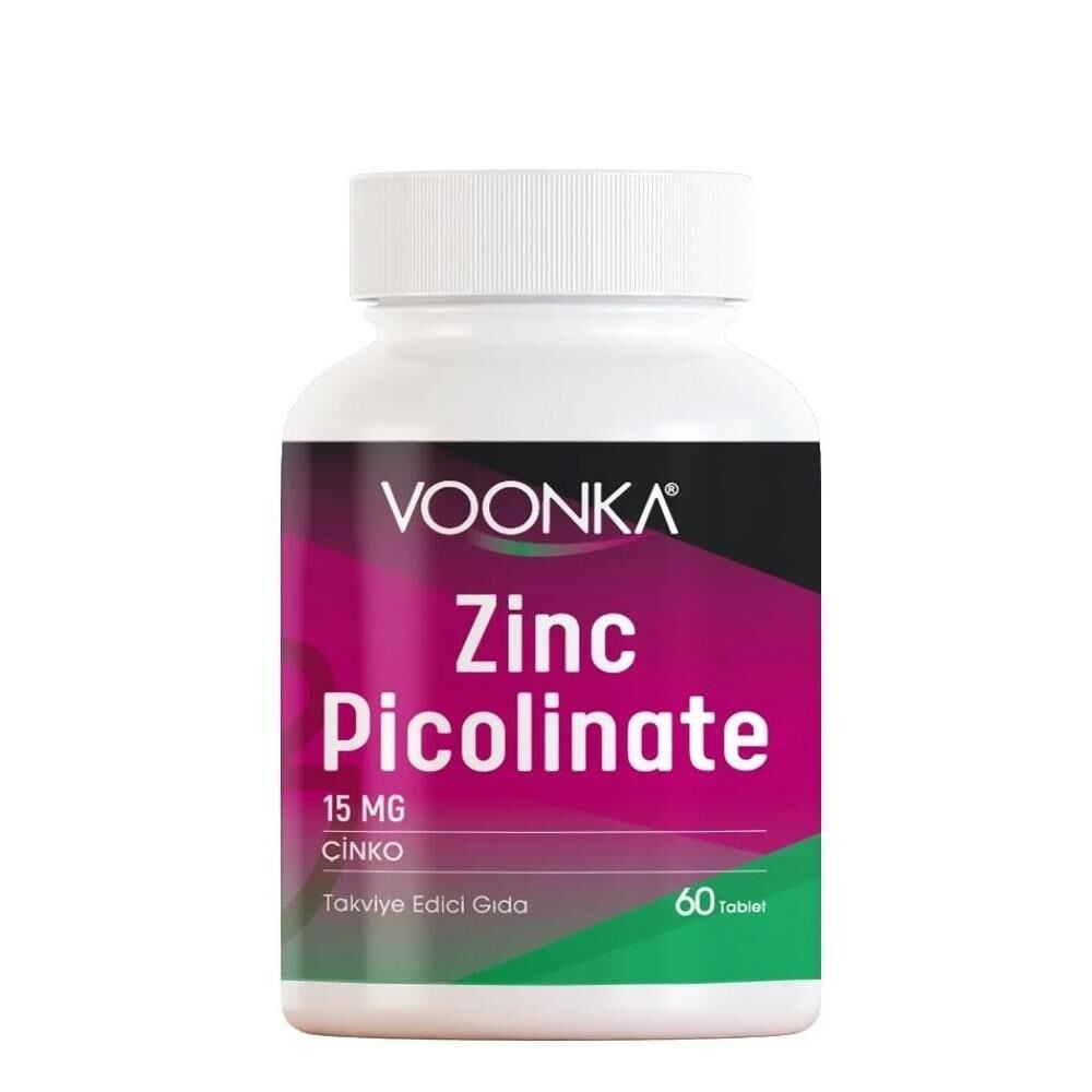 Voonka Zinc Picolinate Çinko Pikolinat 60 Tablet