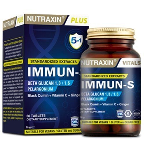 Nutraxin immun S 60 Tablet