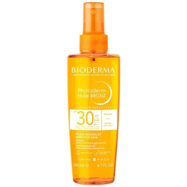 Bioderma Photoderm Bronz Brume Dry Oil SPF30 200 ml