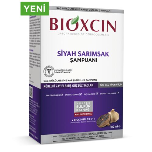 Bioxcin Siyah Sarımsak Şampuan 300 ml