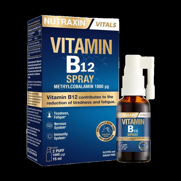 Nutraxin Vitamin B12 Spray 15 ml