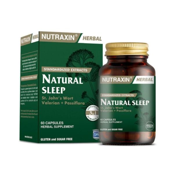 Nutraxin Nature-SL Naturel Sleep 60 Kapsül
