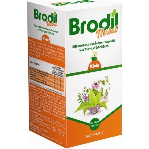 Brodil Herbal Kids Propolisli Sıvı Takviye Edici Gıda 100 ml